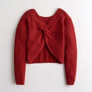 Hollister Reversible Twist Sweater S